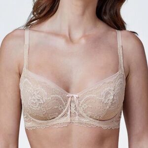 Nwt Skarlett Blue Cashmere Lace Minx Balconette Bra